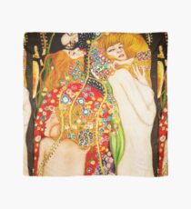HD Water Snakes II, by Gustav Klimt 1907 HIGH DEFINITION Scarf