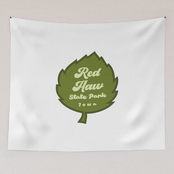 Item preview, Red Haw State Park Iowa Leaf designed and sold by bivenart.