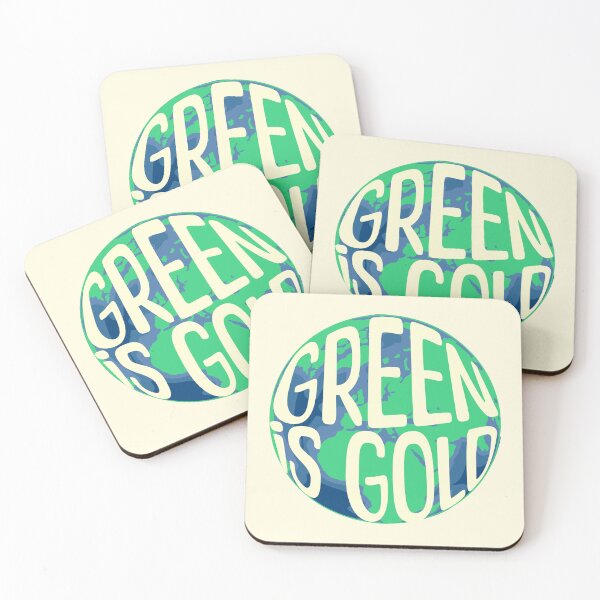 Item preview, Green Is Gold Climate Awareness designed and sold by DomTeesHaven.