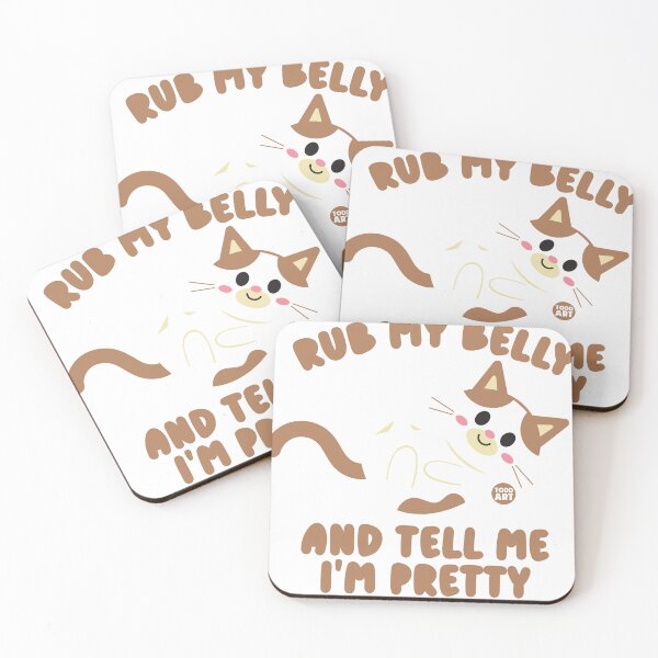 Item preview, RUB MY BELLY PRETTY CAT designed and sold by TODD GOLDMAN.