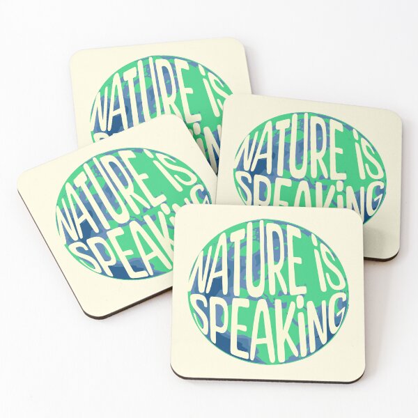 Item preview, Nature Is Speaking Climate Awareness designed and sold by DomTeesHaven.