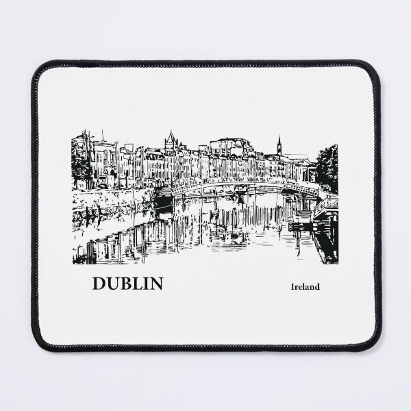 Item preview, Dublin Ireland designed and sold by Lakeric Cityscapes.
