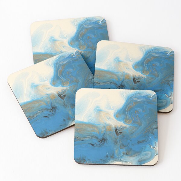 Item preview, Blue Mixed Paint Design designed and sold by katjavajserman.