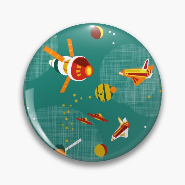 Item preview, space adventures - teal-red designed and sold by kobyakov.