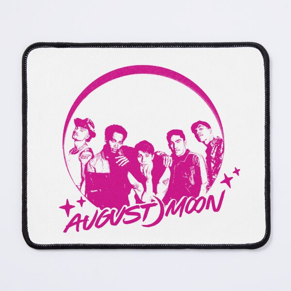 Item preview, August Moon Band Shirt Pink designed and sold by baranskini.
