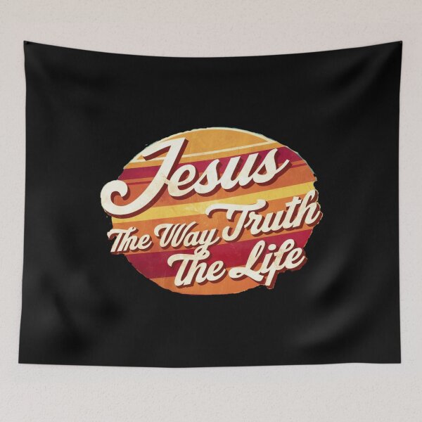 Item preview, Jesus the way the truth the life t-shirt designed and sold by urszulakier.