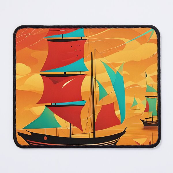 Item preview, Cubist Junks On The Red Sea 2 designed and sold by taiche.