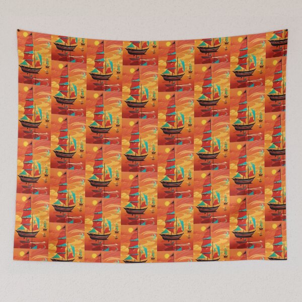 Item preview, Cubist Junks On The Red Sea 2 designed and sold by taiche.