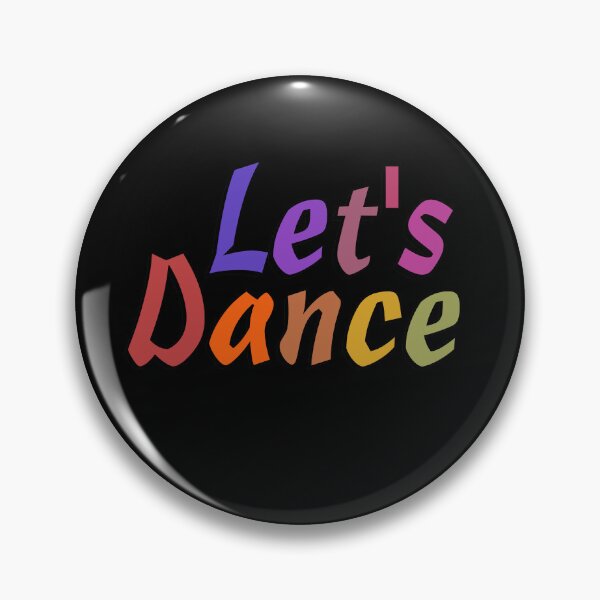 Item preview, Colorful Let's Dance Logo designed and sold by Curraleigh Crafts.