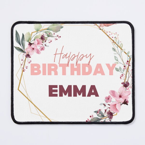 Item preview, Happy Birthday Emma " T-Shirt! ,special day for girl designed and sold by Rida1Art.
