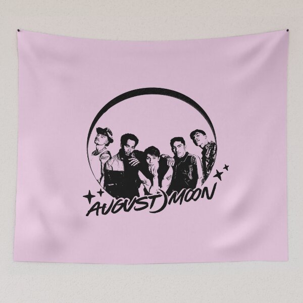 Item preview, August Moon Band Shirt Black designed and sold by baranskini.
