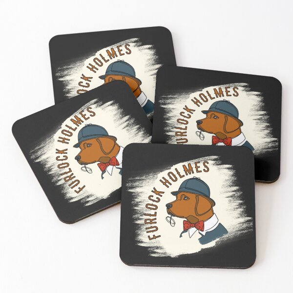Item preview, Furlock Holmes The Classic Chocolate Labrador Detective designed and sold by 4U2NV-LDN.