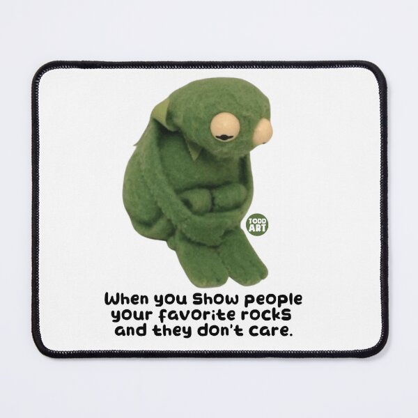 Item preview, SAD KERMIT ROCKS designed and sold by TODD GOLDMAN.