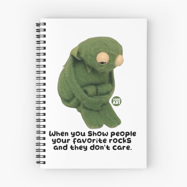Item preview, SAD KERMIT ROCKS designed and sold by TODD GOLDMAN.