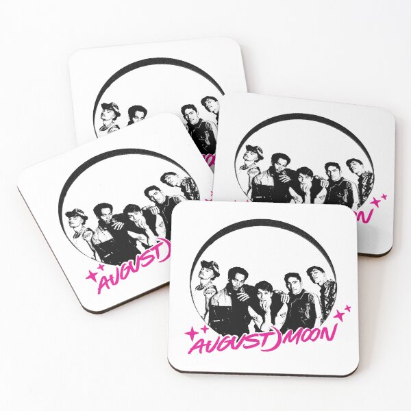 Item preview, August Moon Band Shirt Pink Black Silhouette  designed and sold by baranskini.