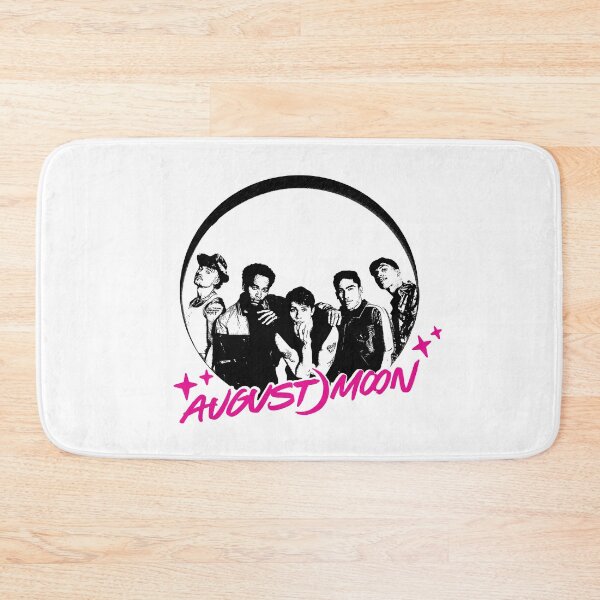 Item preview, August Moon Band Shirt Pink Black Silhouette  designed and sold by baranskini.