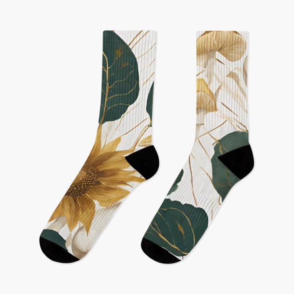 Item preview, Mushrooms and Sunflowers Garden 6 designed and sold by coguflores.