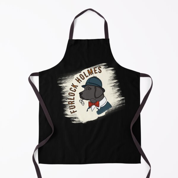 Item preview, Furlock Holmes The Classic Black Labrador Detective Dog designed and sold by 4U2NV-LDN.