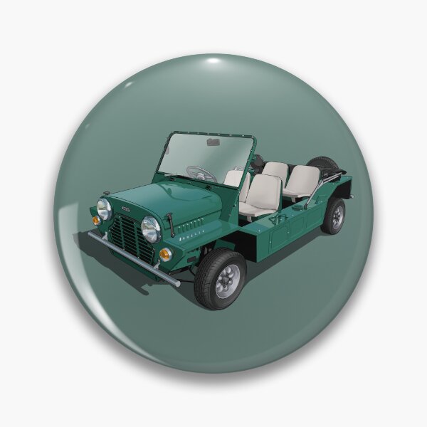 Item preview, Austin MiniMoke in green designed and sold by candc-retro.