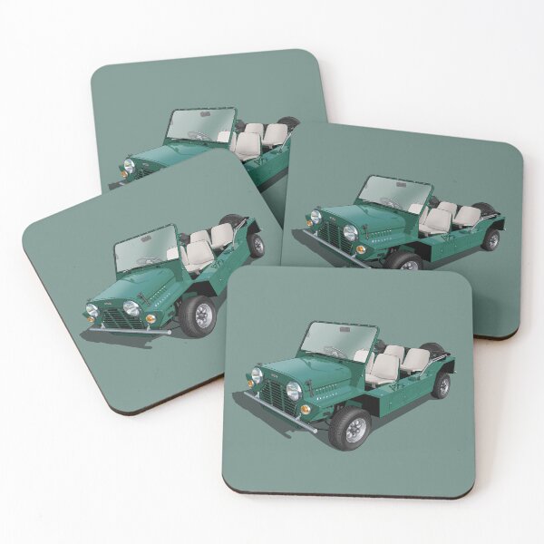 Item preview, Austin MiniMoke in green designed and sold by candc-retro.