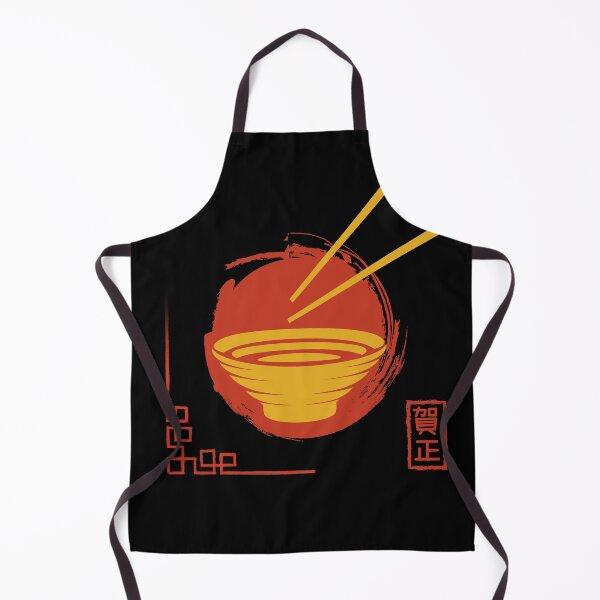 Item preview, Noodle Nirvana: Ramen Bowl with Chopsticks and Chinese Character designed and sold by Jindungo.