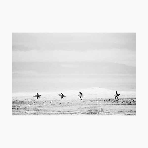 Item preview, Surf Morning Black and White designed and sold by Fedor Razuvaev.