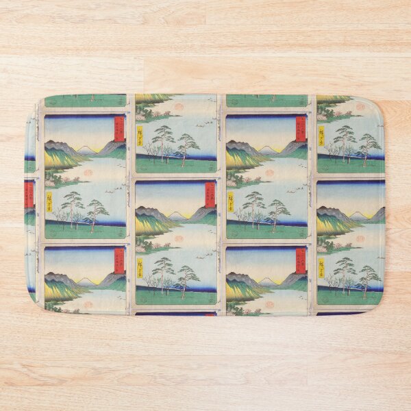 Item preview,  36 Views of Fuji-san  Lake Suwa  | Japanese Ukiyo-e  Woodblock prints by Utagawa Hiroshige. designed and sold by TeeARTHY.