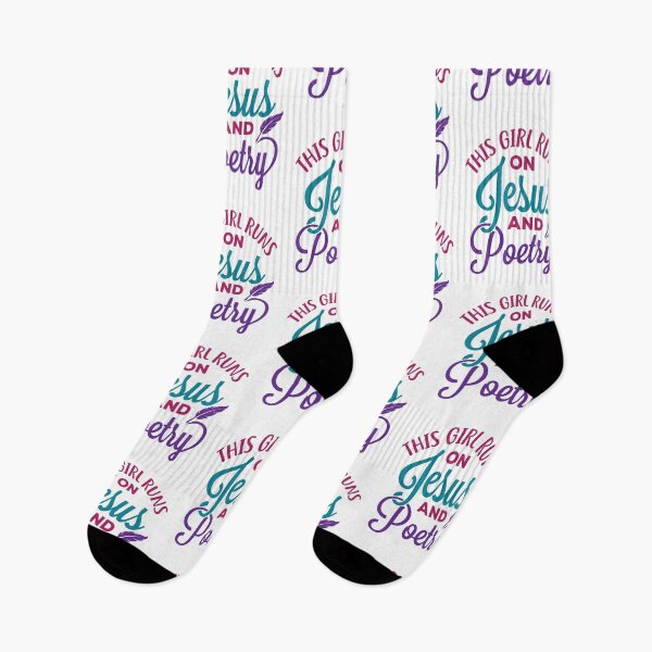 Item preview, This Girl Runs on Jesus and Poetry  designed and sold by jaygo.