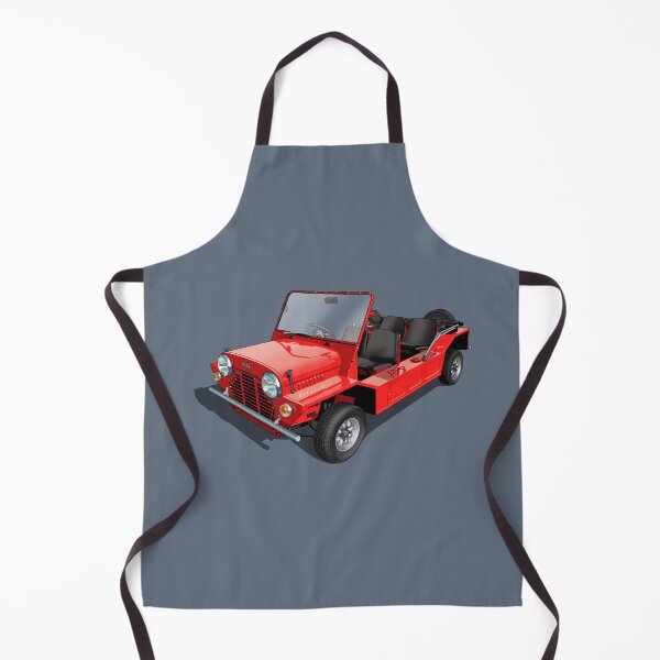 Item preview, Austin MiniMoke in red designed and sold by candc-retro.