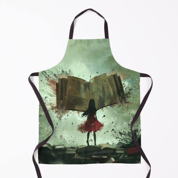 Item preview, Girl trying to save the town designed and sold by Marie Colençon.