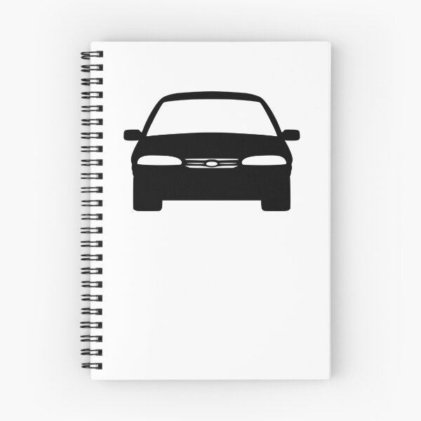 Item preview, Ford Mondeo Mk1 front black silhouette designed and sold by EdimDesign.