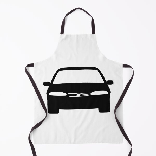 Item preview, Ford Mondeo Mk1 front black silhouette designed and sold by EdimDesign.