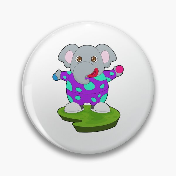 Item preview, Elephant Clown designed and sold by Snabdesign84.