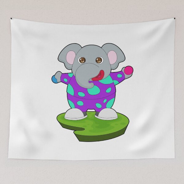 Item preview, Elephant Clown designed and sold by Snabdesign84.