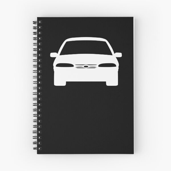 Artikelvorschau, Ford Mondeo Mk1, weiße Frontsilhouette entworfen und verkauft von EdimDesign.