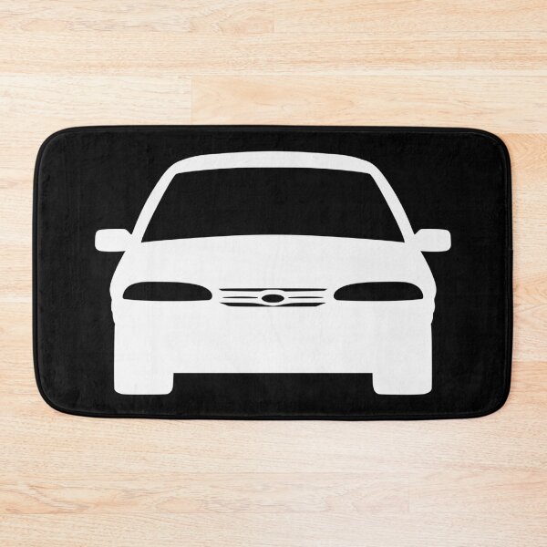 Item preview, Ford Mondeo Mk1 front white silhouette designed and sold by EdimDesign.