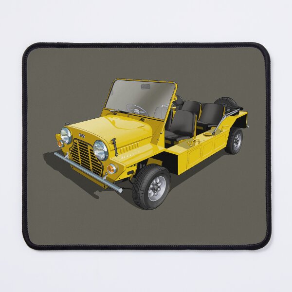 Item preview, Austin MiniMoke in yellow designed and sold by candc-retro.