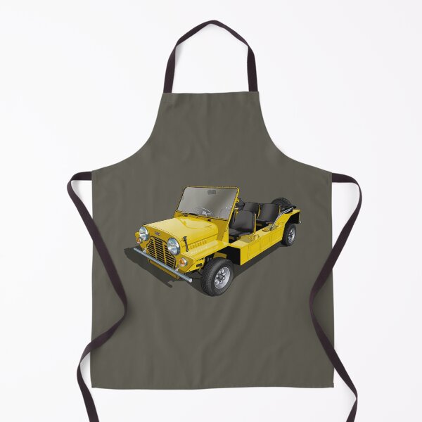 Item preview, Austin MiniMoke in yellow designed and sold by candc-retro.