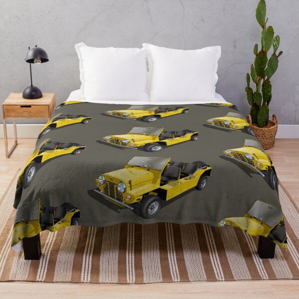 Item preview, Austin MiniMoke in yellow designed and sold by candc-retro.