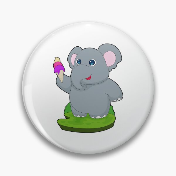 Item preview, Elephant Ice cream cone designed and sold by Snabdesign84.