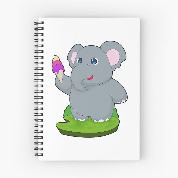 Item preview, Elephant Ice cream cone designed and sold by Snabdesign84.