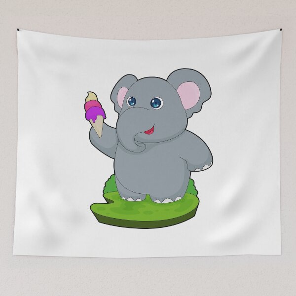 Item preview, Elephant Waffle ice cream designed and sold by Snabdesign84.