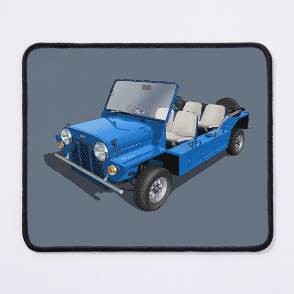 Item preview, Austin MiniMoke in blue designed and sold by candc-retro.