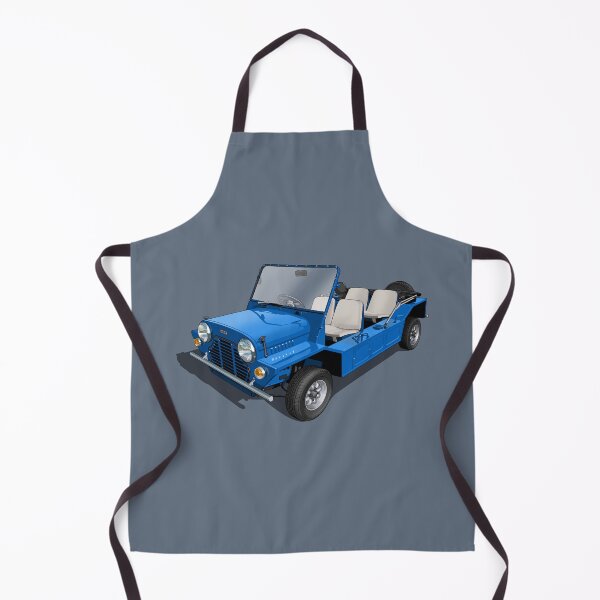 Item preview, Austin MiniMoke in blue designed and sold by candc-retro.