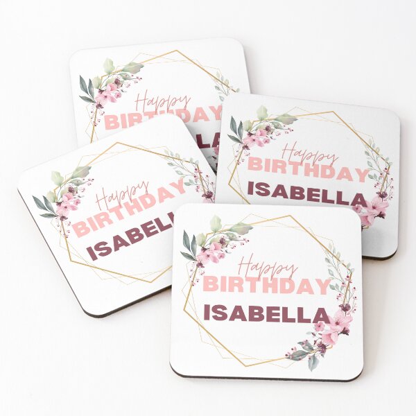 Item preview, Happy Birthday  Isabella " T-Shirt! ,special day for girl designed and sold by Rida1Art.