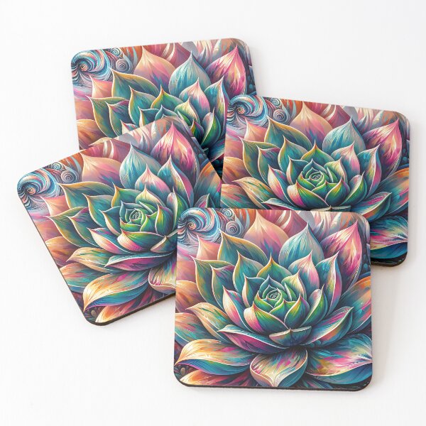 Item preview, Colorful Succulent designed and sold by I-I-Trading-Co.