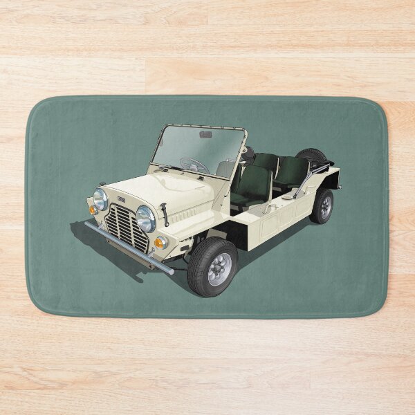 Item preview, Austin MiniMoke in white designed and sold by candc-retro.