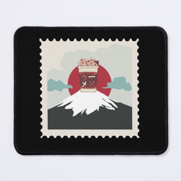 Item preview, Cup Noodles in Mount Fuji , Japan Postage Stamp designed and sold by Kondi-Art.