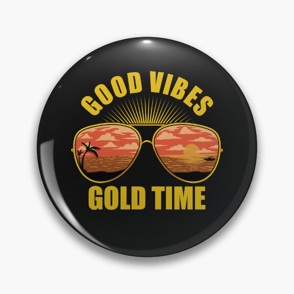 Item preview, Good Vibes Tshirt, Positive Tshirt, Cool Tshirt, Golden Vibes, Goodvibes, Goldenvibes designed and sold by TeeShirtTrendz.