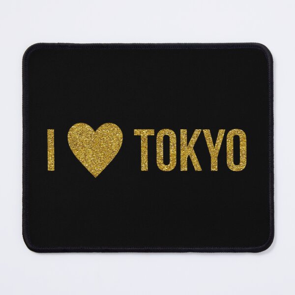 Item preview, I love Tokyo (Glitter Gold Edition) designed and sold by asanaworld.